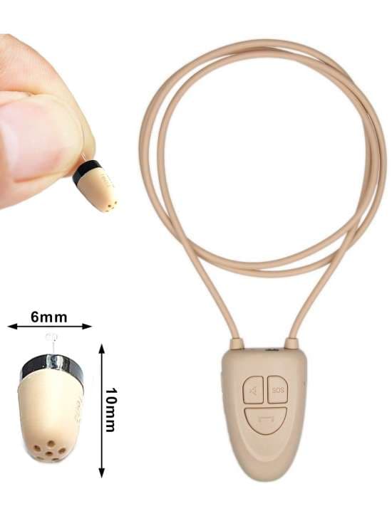 Pack oreillette professionnelle invisible avec bluetooth induction