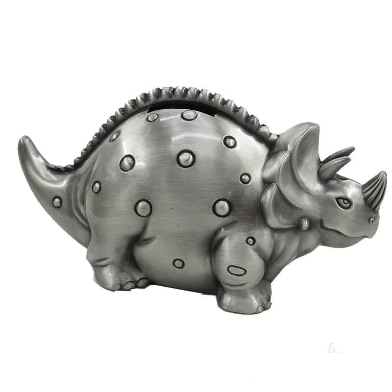 Metal Dinosaur Piggy Bank