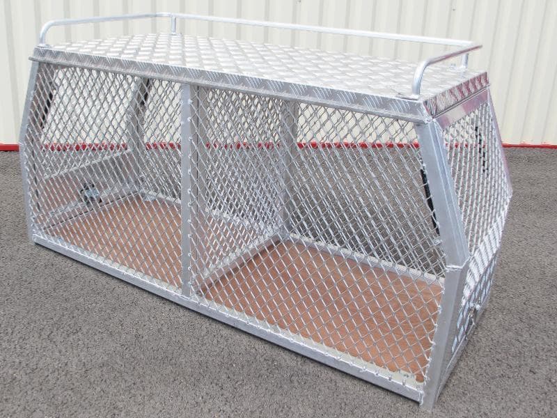 Coffre aluminium transport chien complet 1770 mm