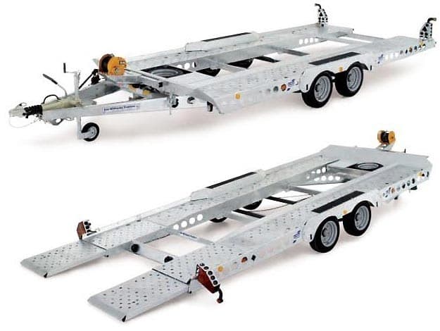 Remorque porte voitures plateau basculant - Performances exceptionnelles