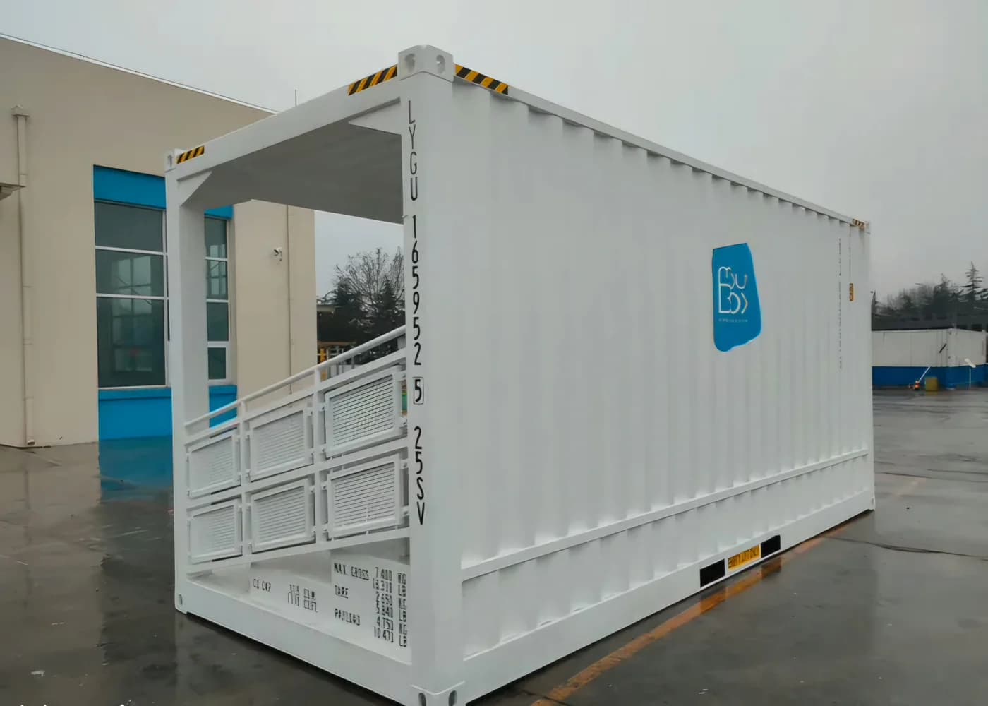 Conteneur échelonné de 20 pieds pour stand