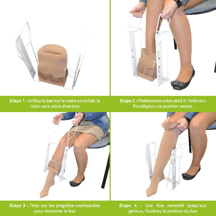 Enfile-bas de contention easy