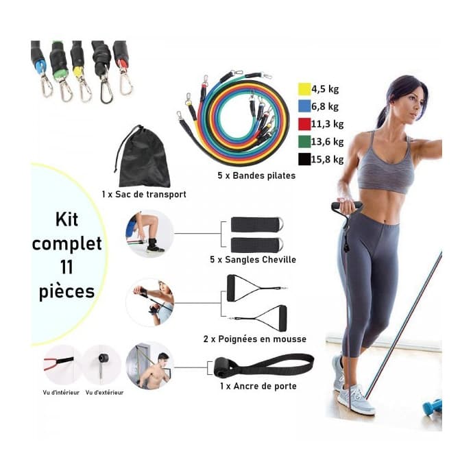 Pack d’exercice 11 pièces