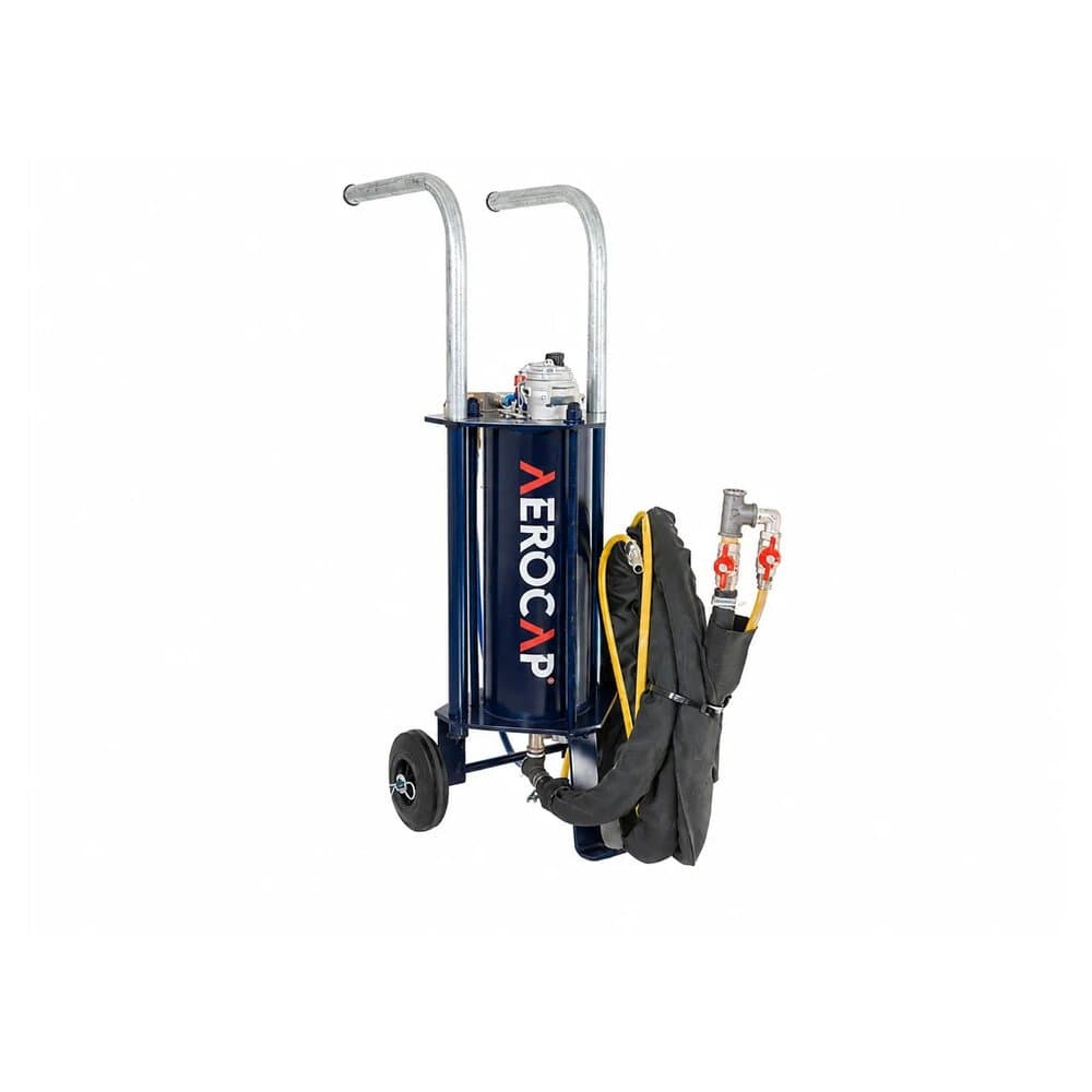 AEROCAP 501 Hydro Mobiles Hydro Sandstrahlgerät 4,5 L für Holz und Metall