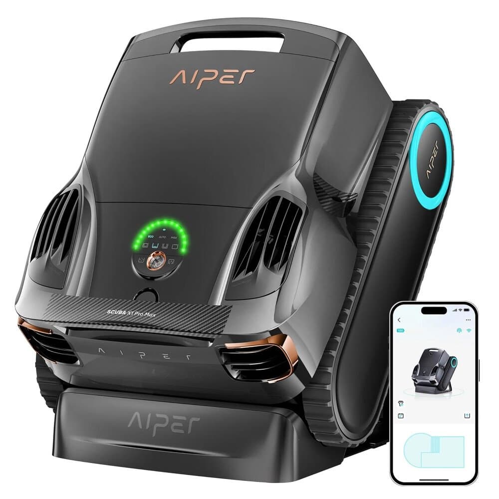 Aiper Poolreinigungsroboter Scuba X1 Pro Max Schwarz