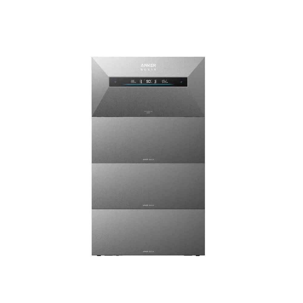 Anker SOLIX Solarbank Max AC 28 kWh Speicher Mit 3 BP7000 Erweiterungsakkus