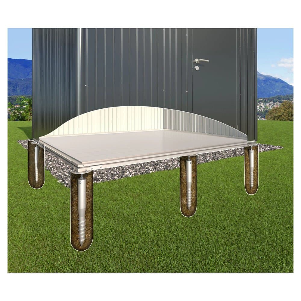 Biohort SmartBase Plus-Fundament für Gerätehaus Neo 4D