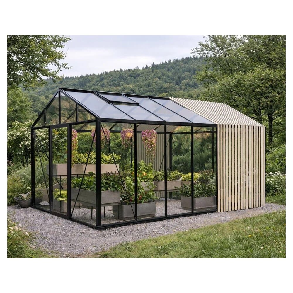 Bloomcabin Premium-Qualität Gewächshaus Accoya-Fusion GHCAF6