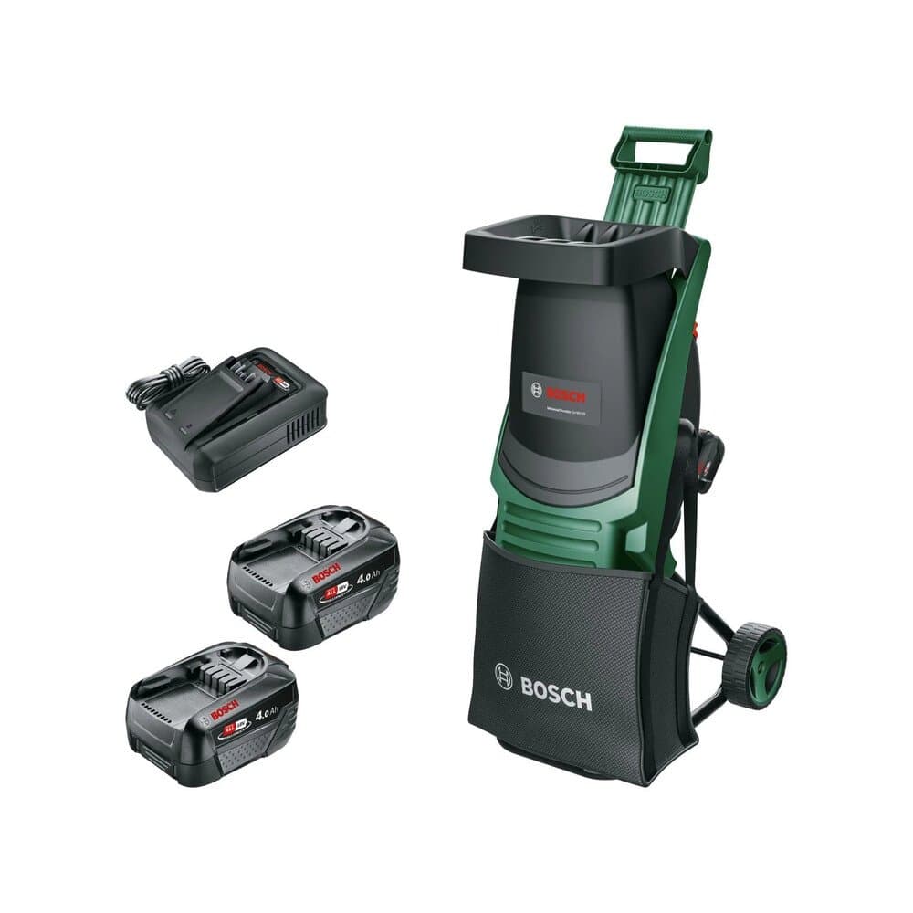 Bosch Akku-Häcksler UniversalShredder 2x18V-25 inkl. Akkus und Ladegerät