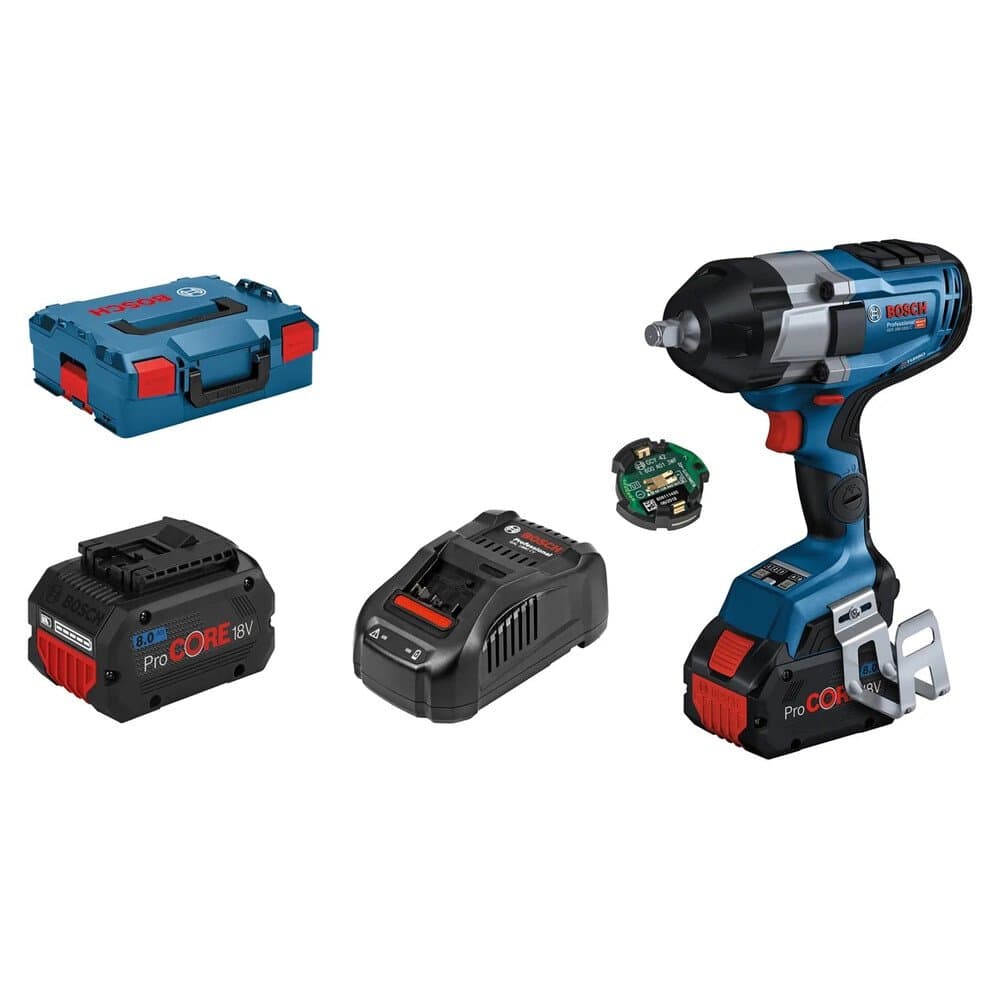 Bosch Professional Akku-Drehschlagschrauber GDS 18V-1000 C m. Zubehör in L-Boxx