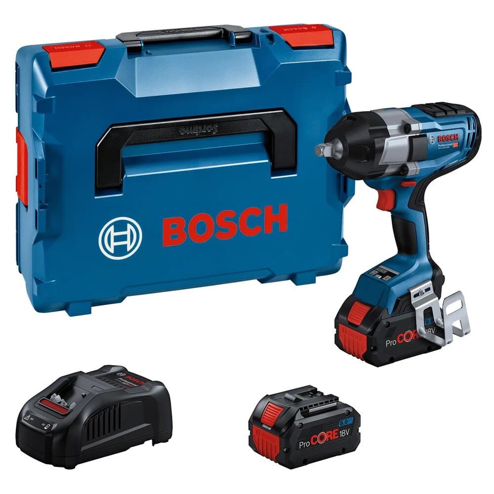 Bosch Professional Akku-Drehschlagschrauber GDS 18V-1000 m. PC Akkus in L-Boxx