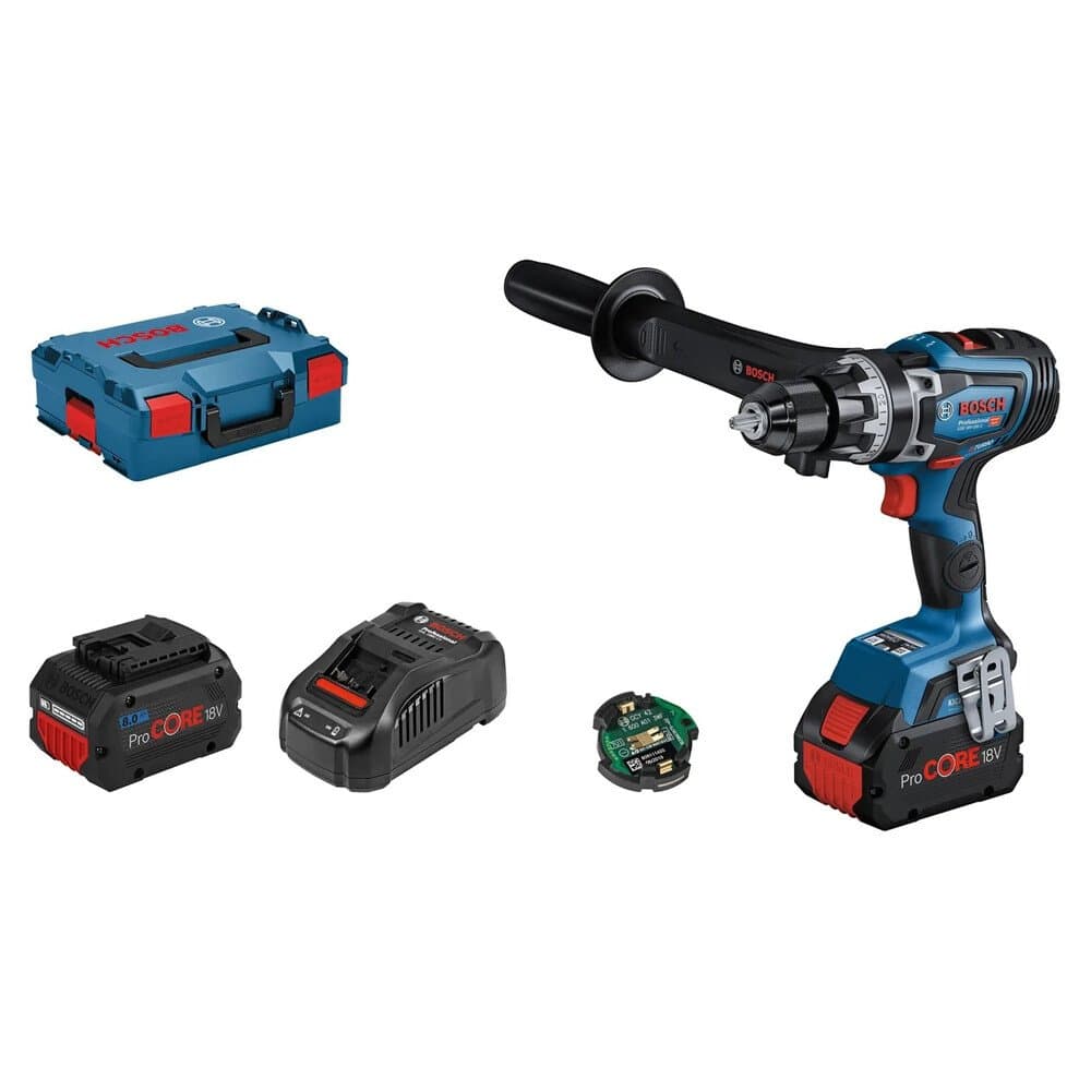 Bosch Professional Akku-Schlagbohrschrauber GSB 18V-150 C m. Zubehör in L-Boxx