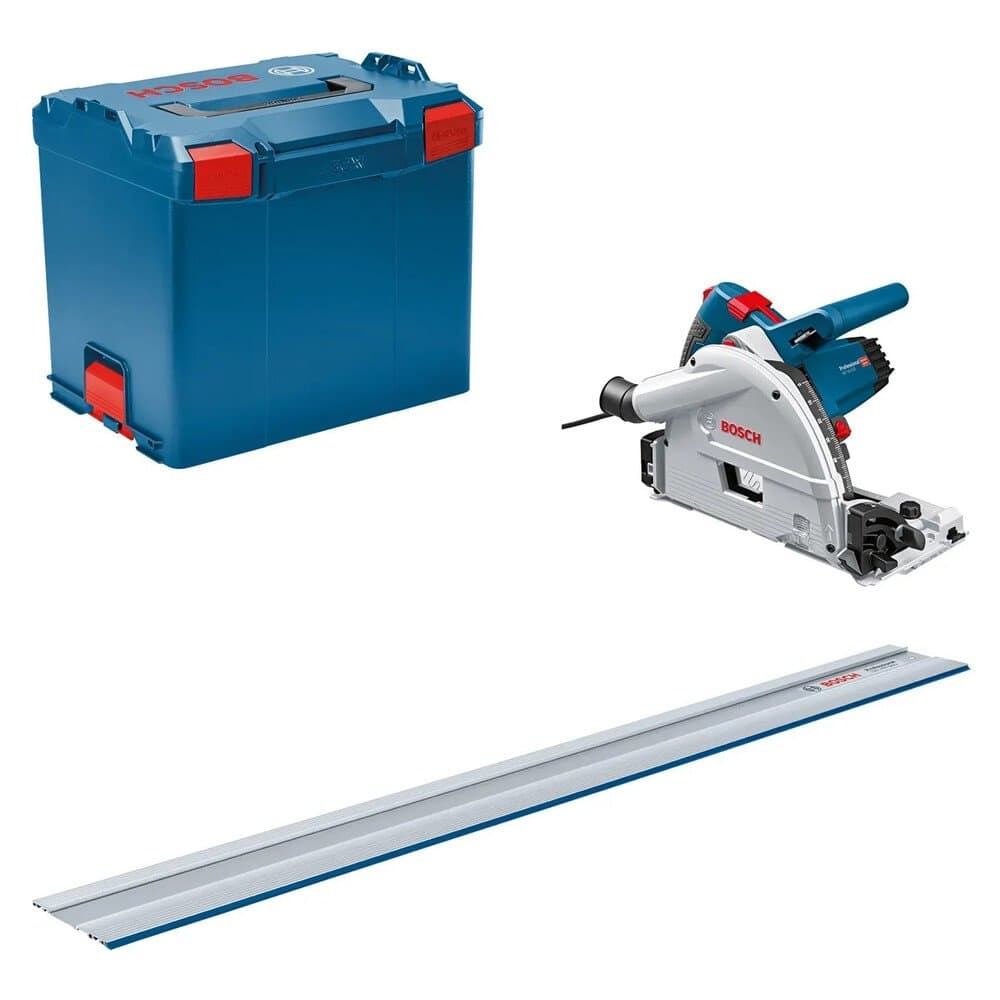 Bosch Professional Tauchsäge GKT 55 GCE inkl. Führungsschiene in L-Boxx