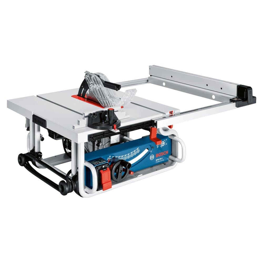 Bosch Professional Tischkreissäge GTS 10 J 1.800 W mit Kreissägeblatt 254 mm