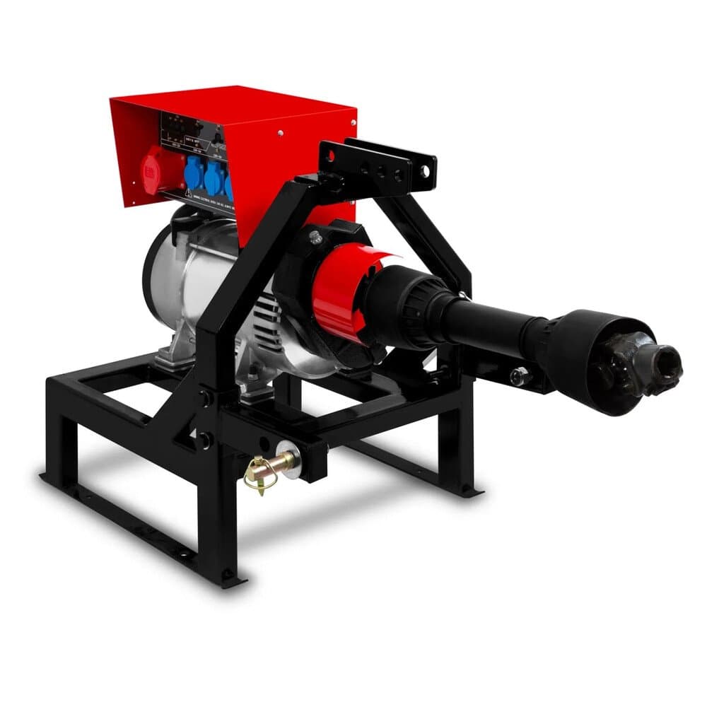EBERTH Zapfwellengenerator 18,75 kVA AVR IP44 Zapfwelle 1-3/8 Zoll 6 Zähne