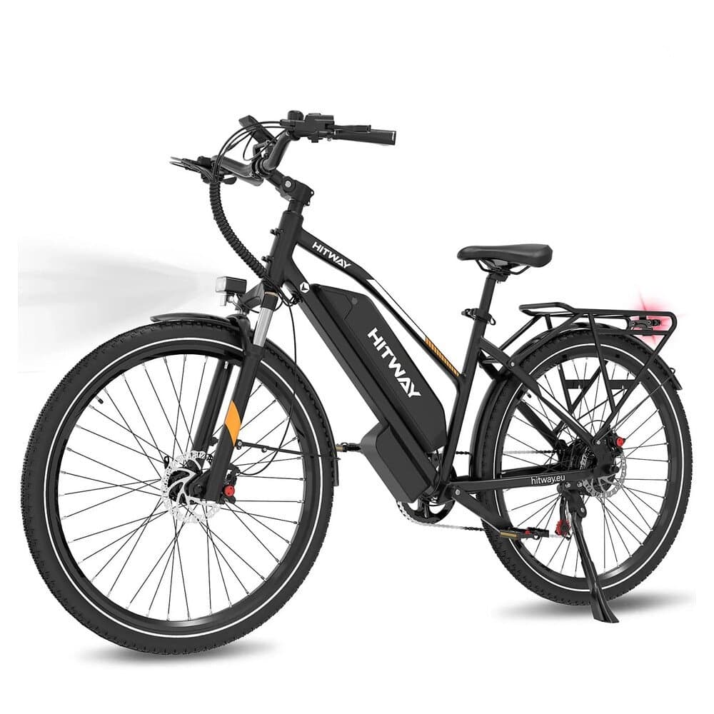 HITWAY E-Bike BK27 Pro 28 Zoll 16Ah Akku Reichweite 70-120KM 250W 7-Gang APP NFC