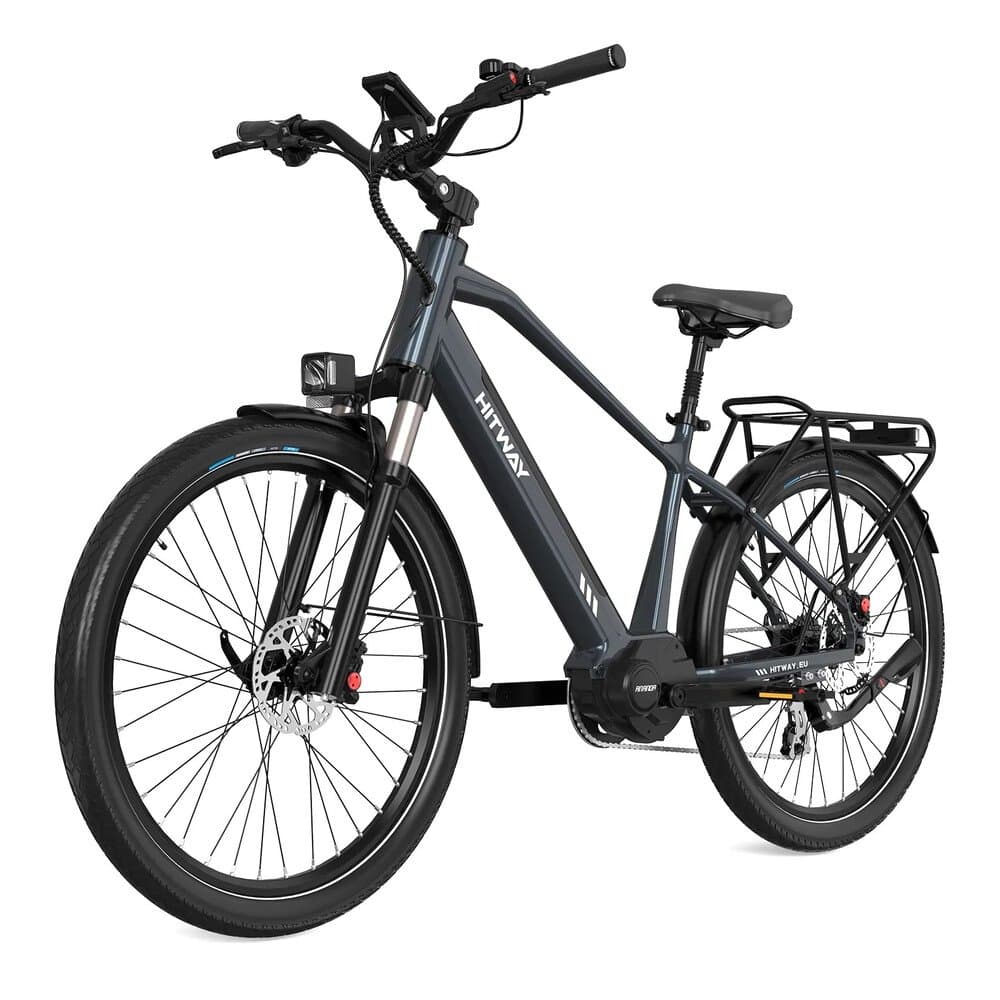 HITWAY E-Bike BK33 26 Zoll 10,4Ah Akku Reichweite 80-120KM 250W 7-Gang APP NFC