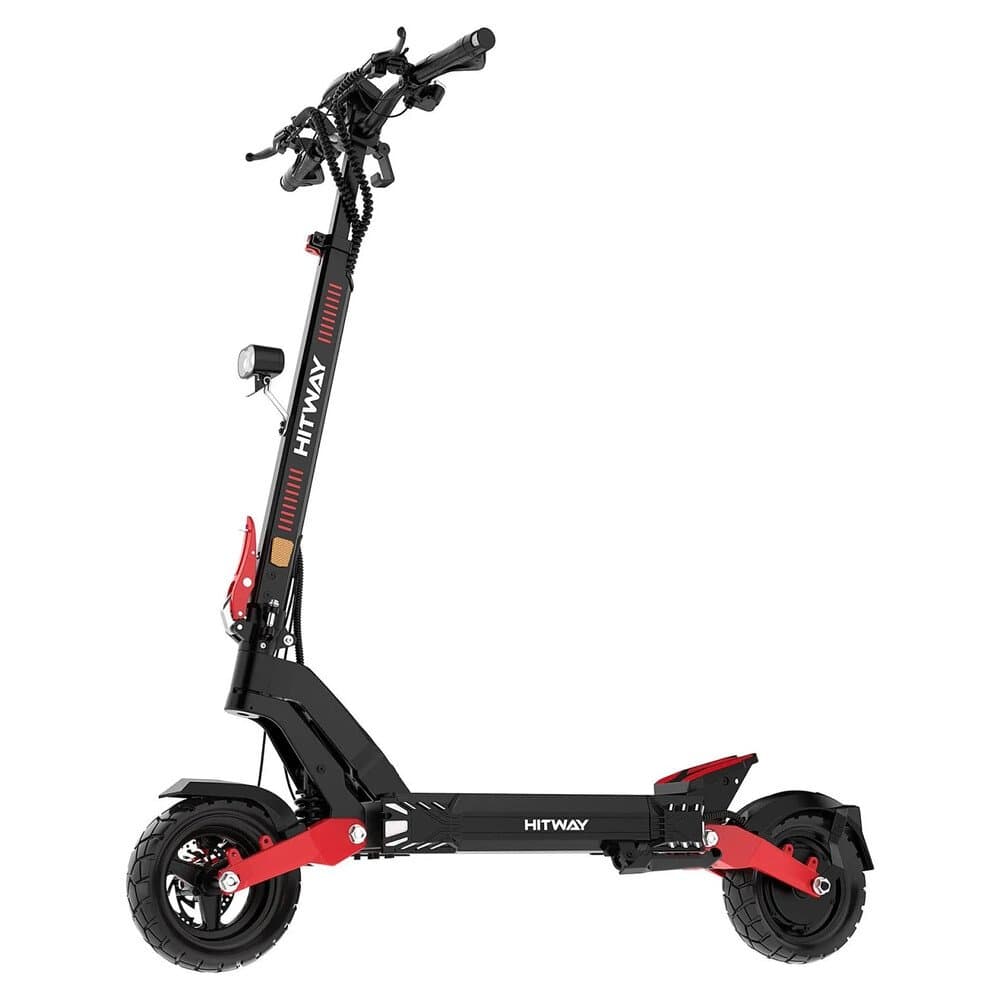HITWAY H10 E-Scooter 2×250W Motoren 20,8 Ah Akku Reichweite 90KM 10-Zoll-Vakuumreifen APP