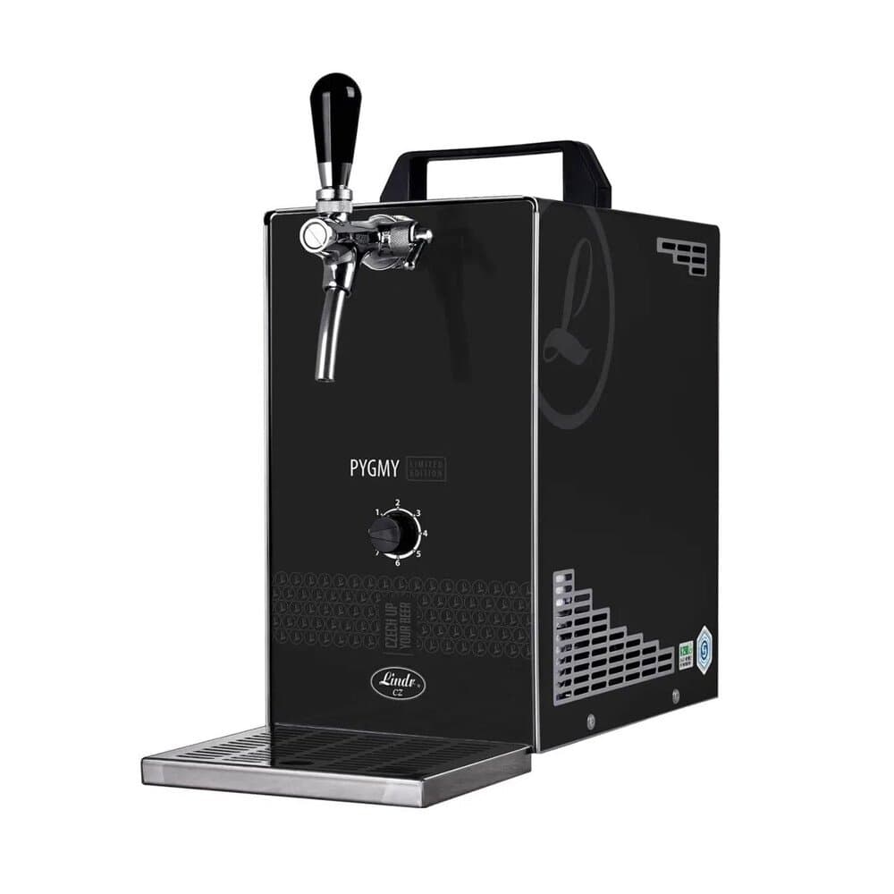 Ich-Zapfe Bierzapfanlage Pygmy 25/K Mit Membranpumpe Trockenkühlgerät Aus Edelstahl 35 Liter/h