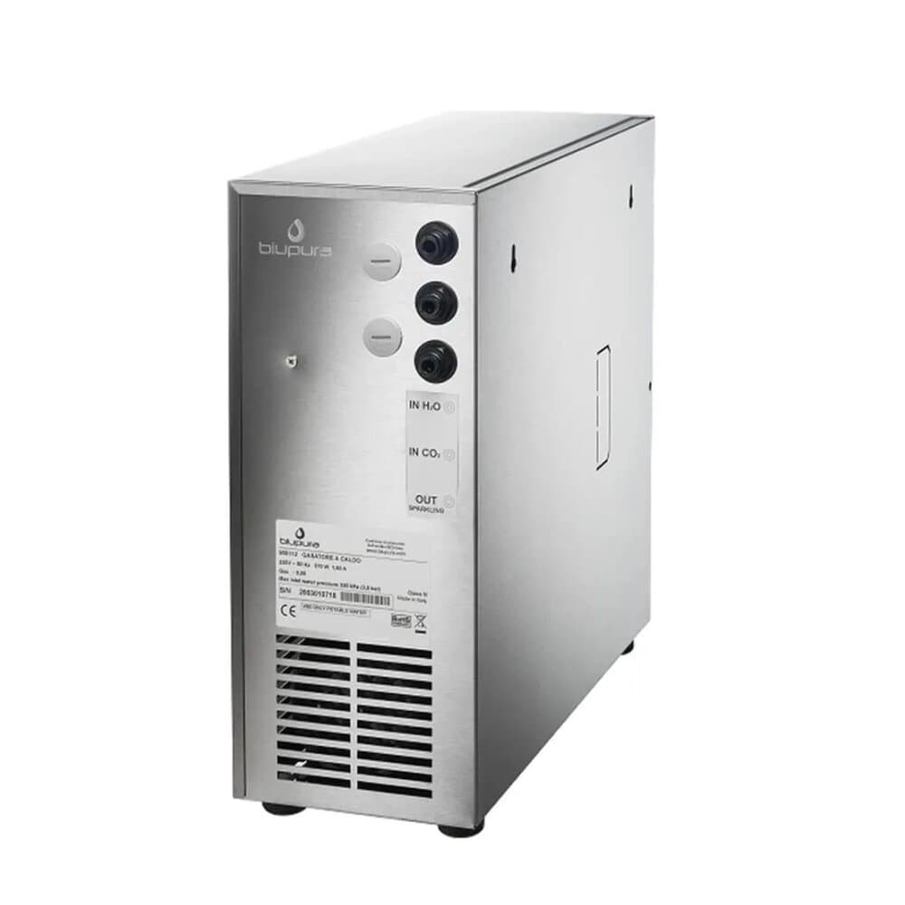 Ich-Zapfe Blupura Wassersprudler Warmkarbonator Silber Metall