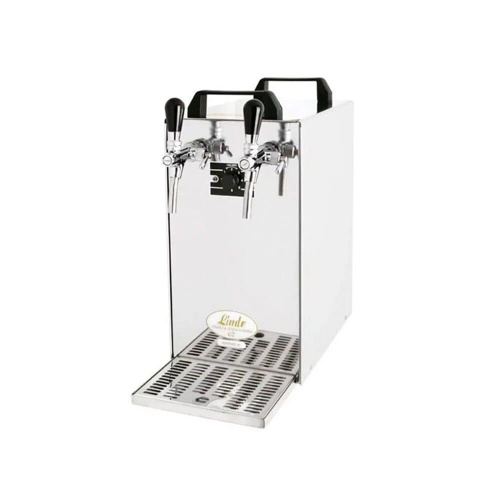 Ich-Zapfe Zapfanlage Kontakt 40 2- Trockenkühler Durchlaufkühler 50 Liter/h Silber
