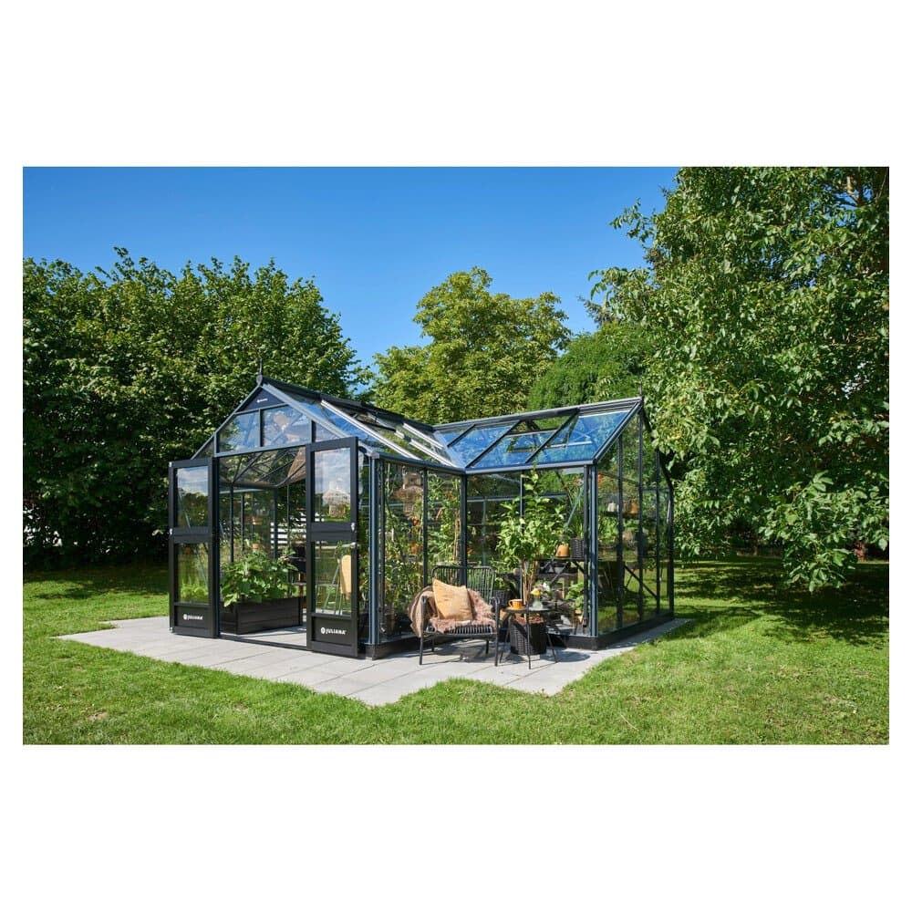 Juliana Gewächshaus Orangerie 21 Schwarz-Anthrazit