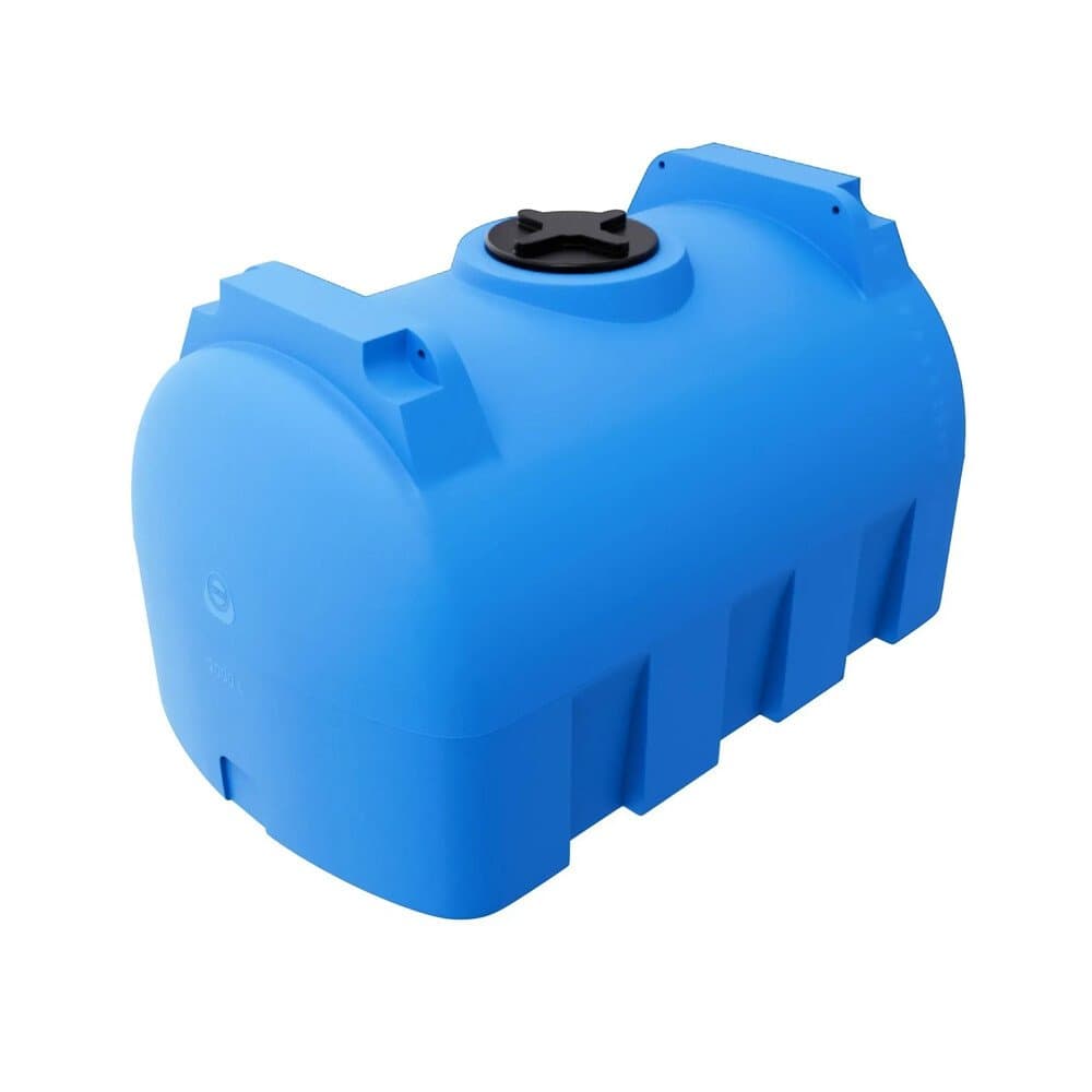 KMND 2000L Horizontal Trinkwasser Wassertank Blau