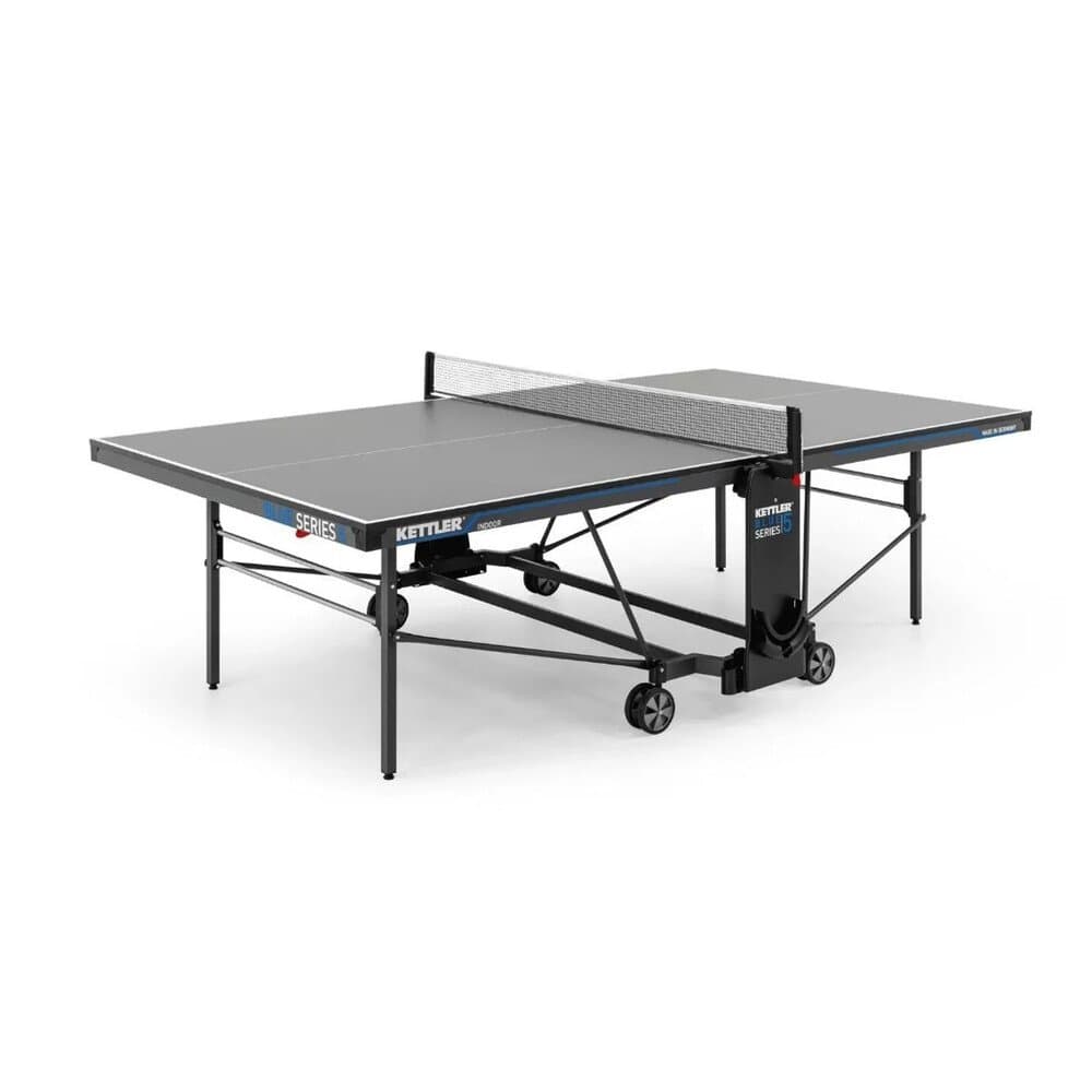 Kettler Profi Tischtennis-Platte K5 Indoor Ping Pong Tisch mit Netz Klappbar