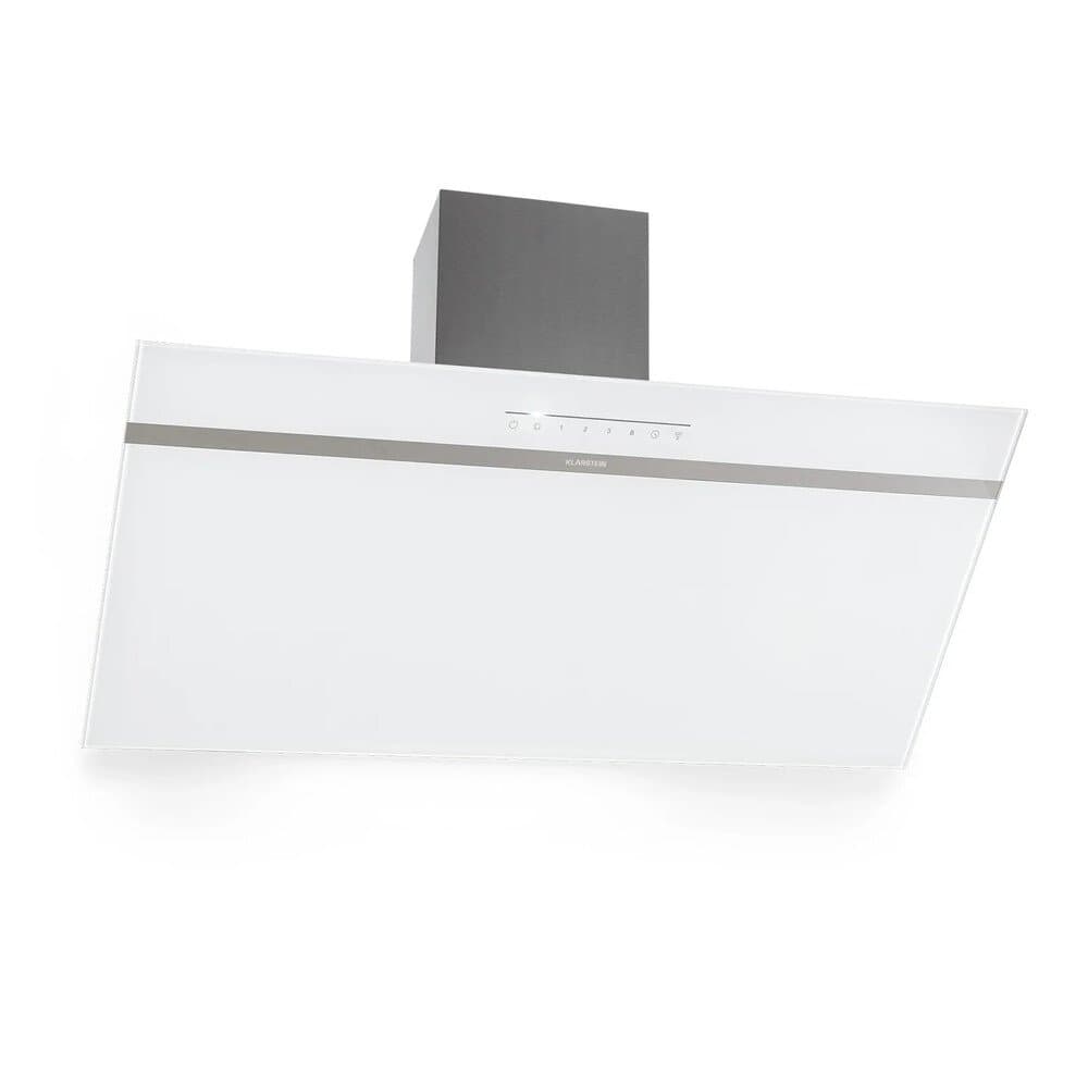 Klarstein Ava 90 Dunstabzugshaube 90cm Wandhaube WiFi A++ 515m³/h Touch Weiß