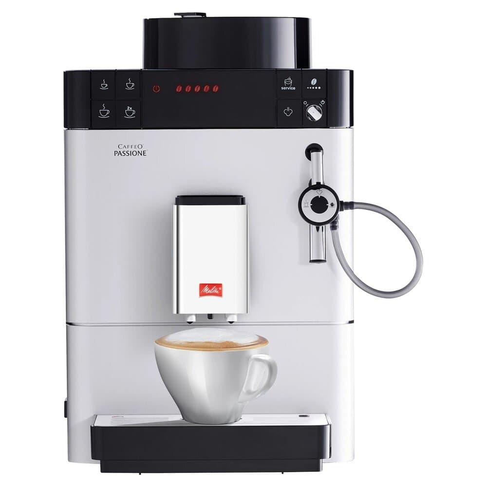 Melitta Espresso- Kaffeevollautomat Caffeo Passione Silber