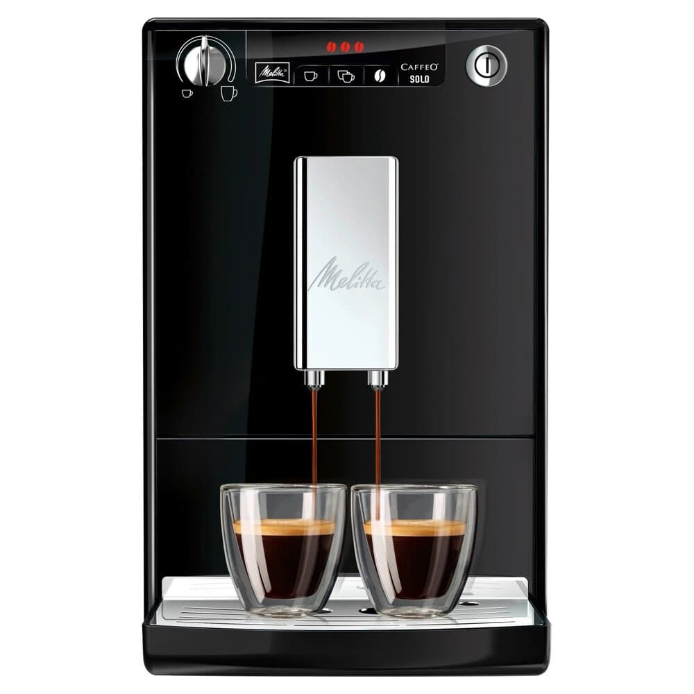 Melitta Espresso- Kaffeevollautomat Caffeo Solo Schwarz