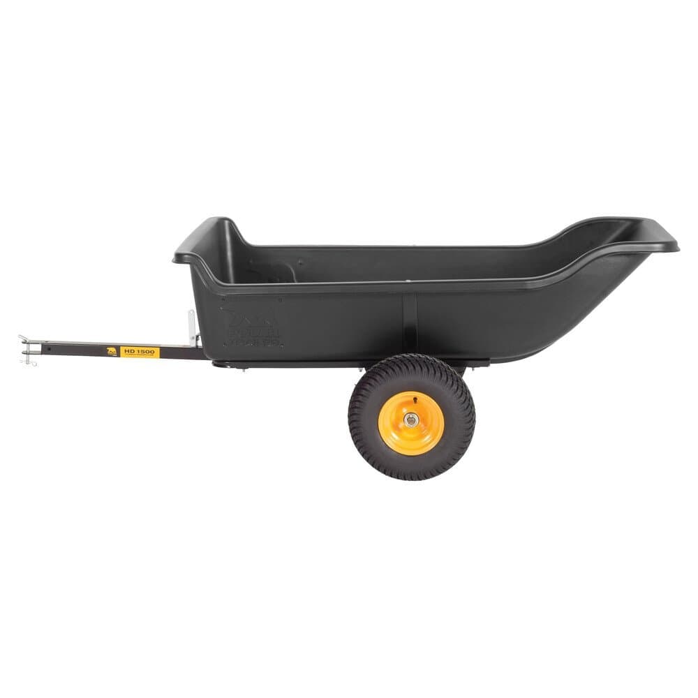 Polar AnhÀnger Schubkarre HD1500 T x B: 249 cm x 137 cm Schwarz