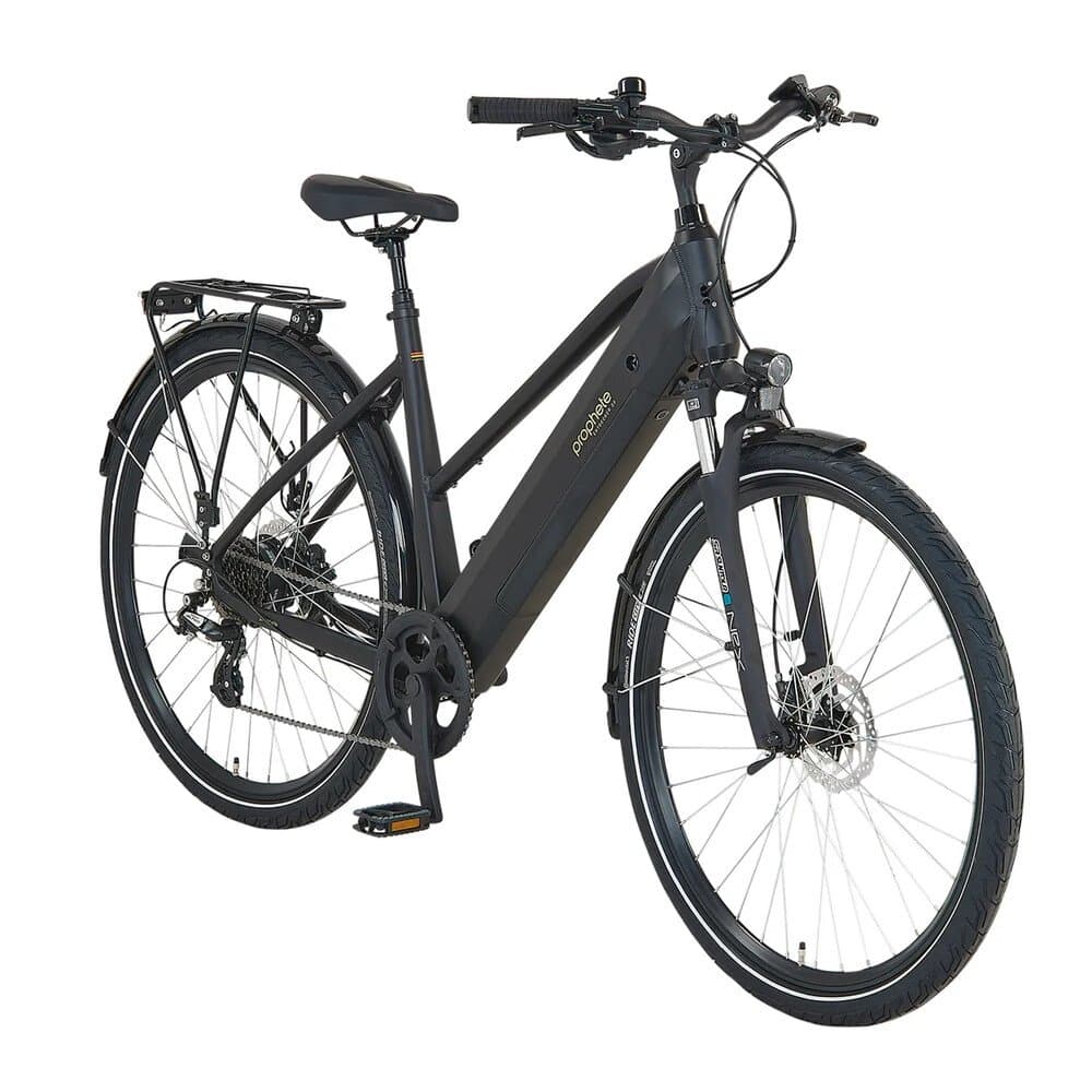 Prophete Trekking E-Bike Entdecker 2.0 Damen Schwarz Matt 28"