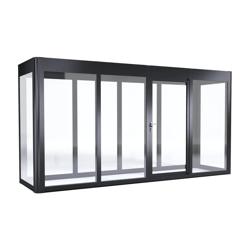 SunElements Gewächshaus SunGarden Anthrazit 5,7 m²