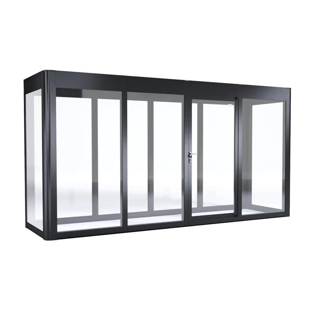 SunElements Gewächshaus SunGarden Anthrazit 5,7 m²