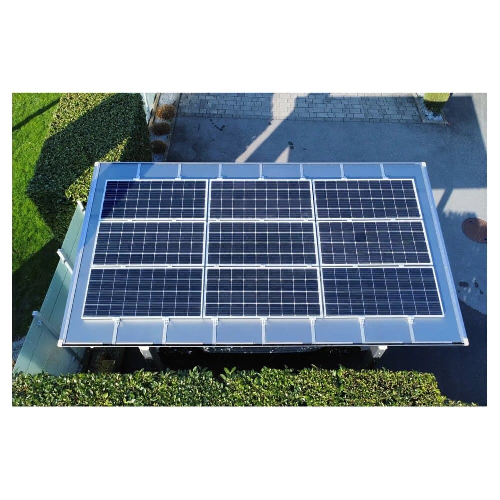 Ximax Solar-Erweiterungs-Set für Carport Linea Sonderlänge 555,8 x 272,6 cm