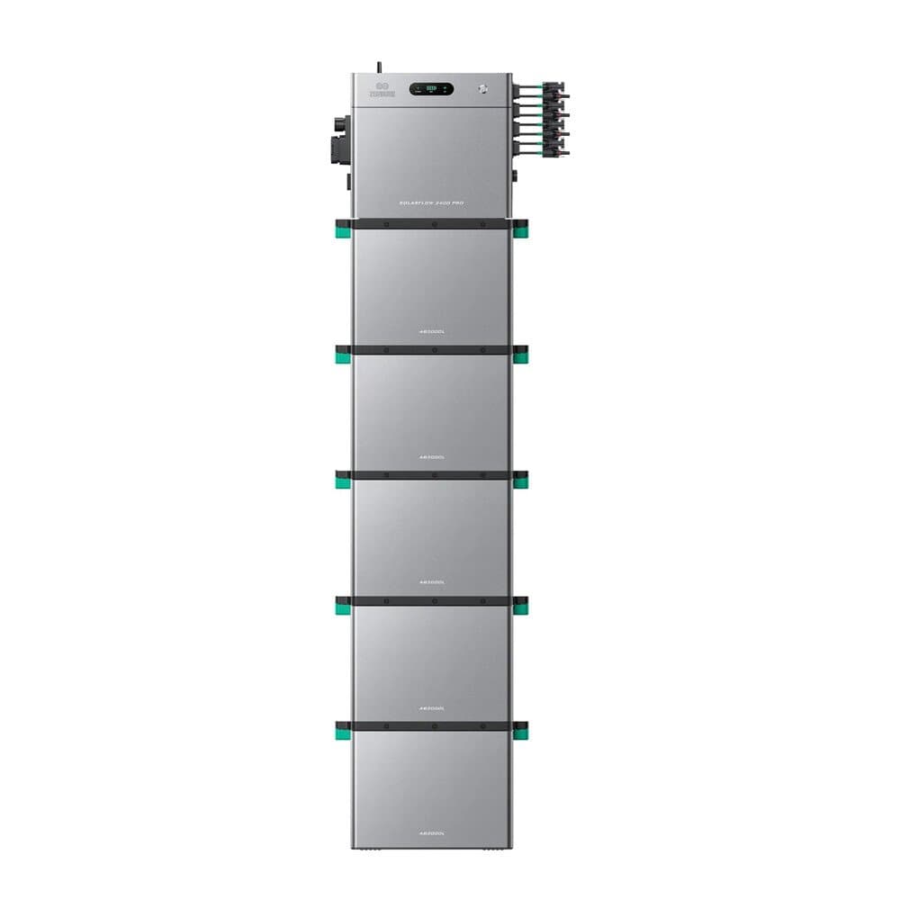 ZENDURE SuperCharged SolarFlow 2400 Pro Balkonkraftwerk Bidirektionaler AC Ausgang Bis 2400W Mit 5 AB3000L