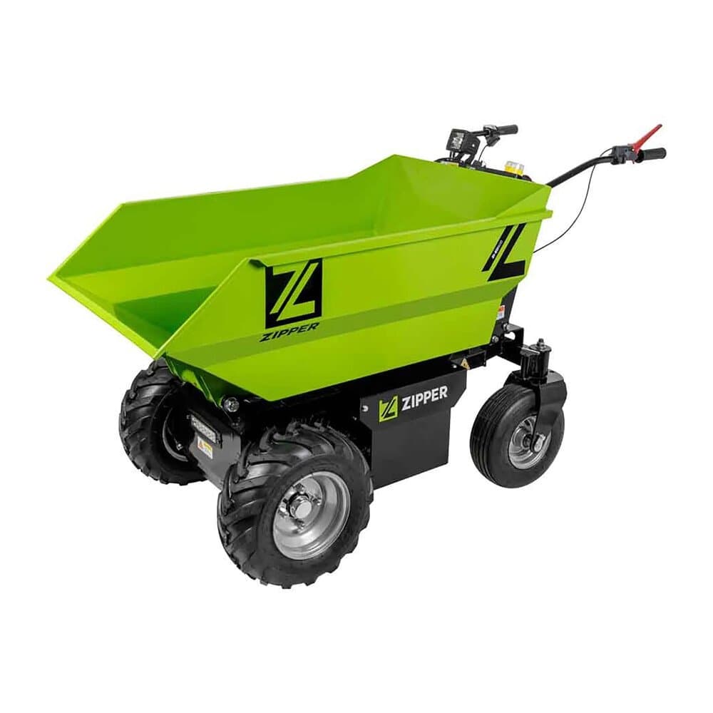 Zipper Elektro-Rad Dumper ZI-ED500 Grün-Schwarz