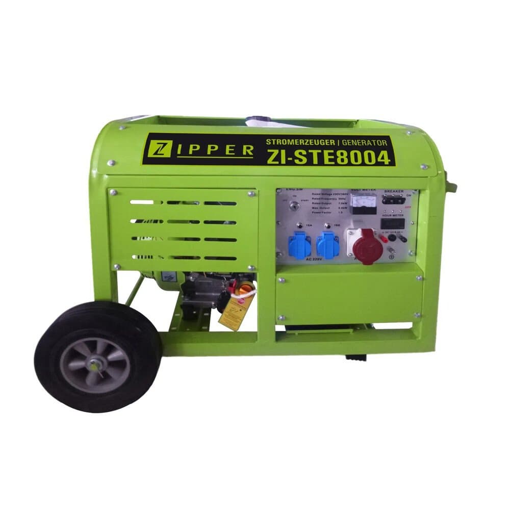 Zipper Stromerzeuger ZI-STE8004 Benzin 8 kW (10,88 PS)
