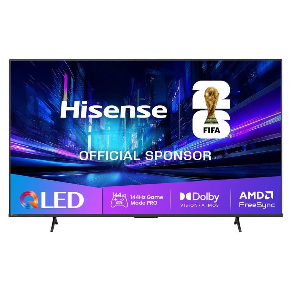Hisense 75E77Q PRO QLED-Fernseher (189 cm/75 Zoll, 4K Ultra HD, Smart-TV, 4K UHD QLED)