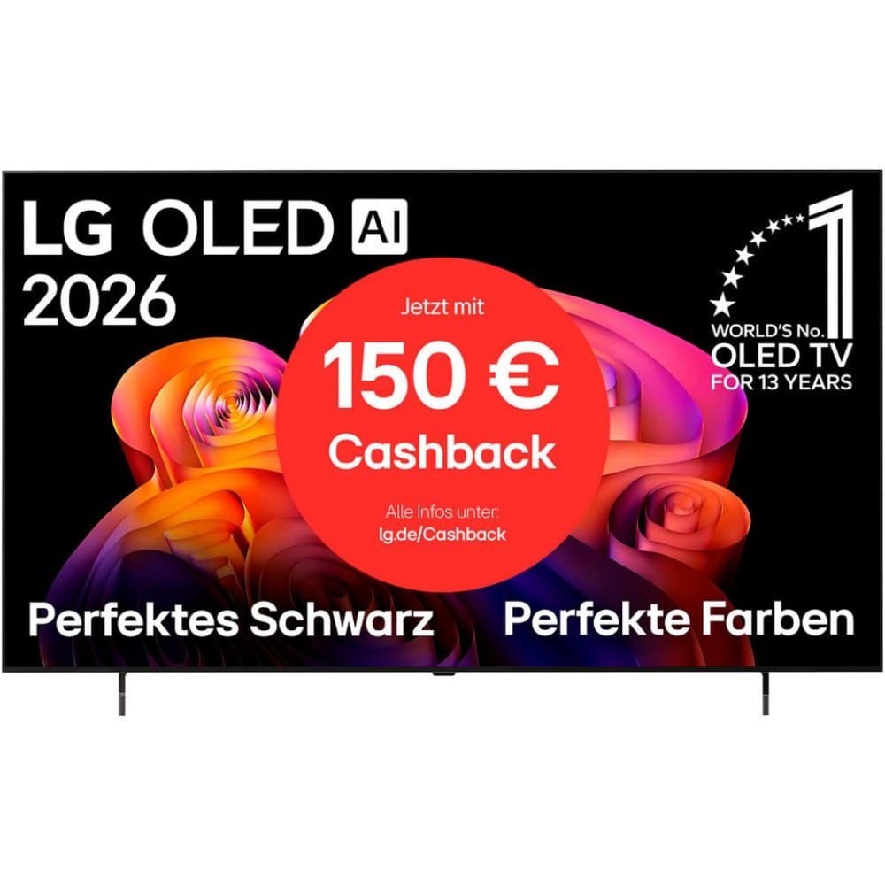 LG OLED65B6ELC OLED-Fernseher (164 cm/65 Zoll, 4K Ultra HD, Smart-TV)