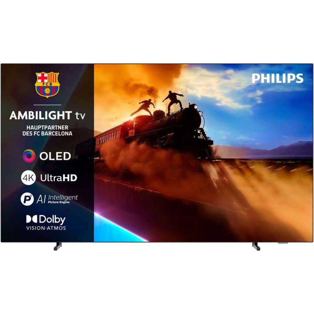 Philips 65OLED760/12 OLED-Fernseher (164 cm/65 Zoll, 4K Ultra HD, Smart-TV, Ambilight, P5 AI Bildoptimierung, Dolby Vision, Gaming, Alexa)