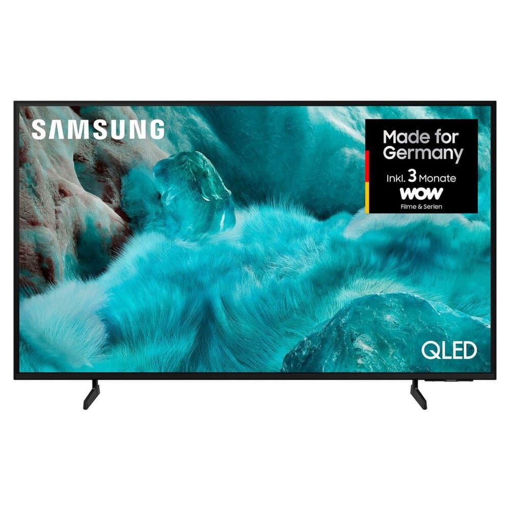 Samsung GQ43Q7F2AU QLED-Fernseher (108 cm/43 Zoll, 4K Ultra HD, Smart-TV, Quantum HDR, Knox Security, Art Store, 3D Sound, Gaming Hub, AI TV)