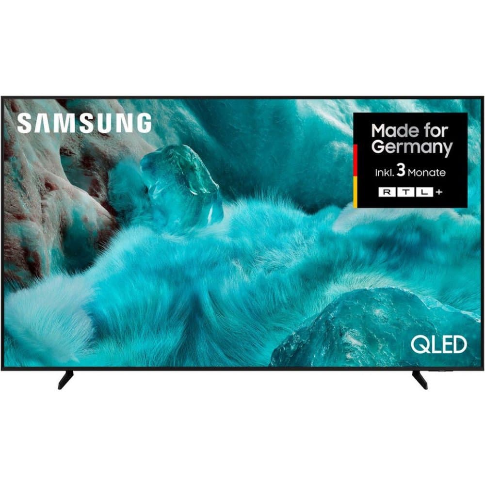Samsung GQ75Q7FAAU QLED-Fernseher (189 cm/75 Zoll, 4K Ultra HD, Smart-TV, Quantum HDR, Knox Security, Art Store, 3D Sound, Gaming Hub, AI TV)