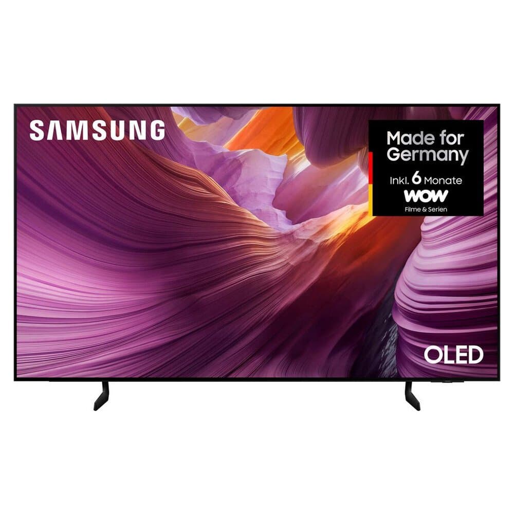 Samsung GQ77S85FAE OLED-Fernseher (194 cm/77 Zoll, 4K Ultra HD, Smart-TV, HDR Pro & Glare , Dolby Atmos & AI Sound, Gaming Hub, bis zu