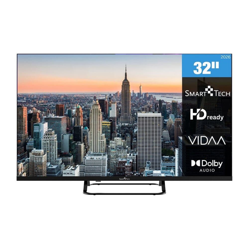 Smart Tech 32HV02V LED-Fernseher (80 cm/32 Zoll, HD-ready, VIDAA Smart TV, VIDAA Smart TV, Triple-Tuner)