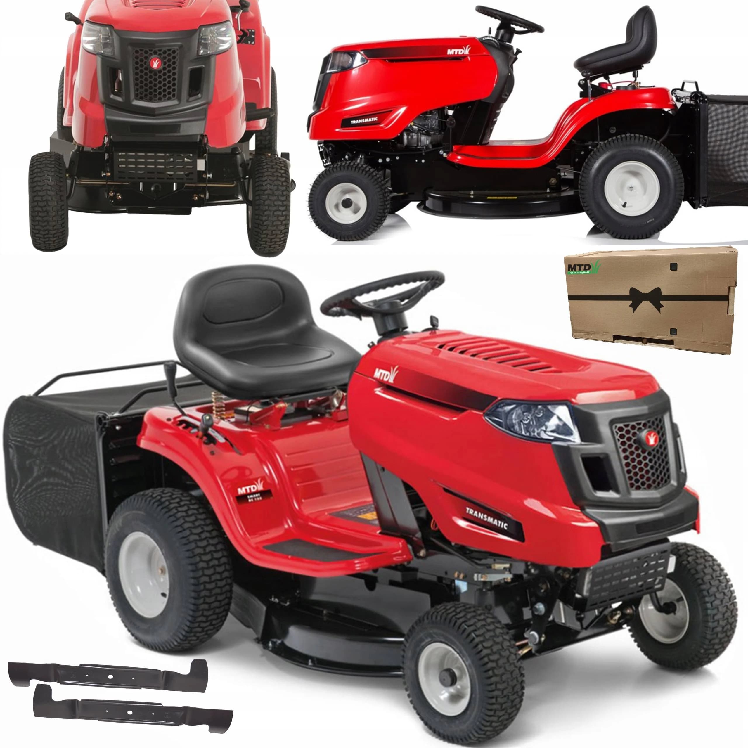 Fachhandels-QualitÀt MTD Smart RC 125 Rasentraktor