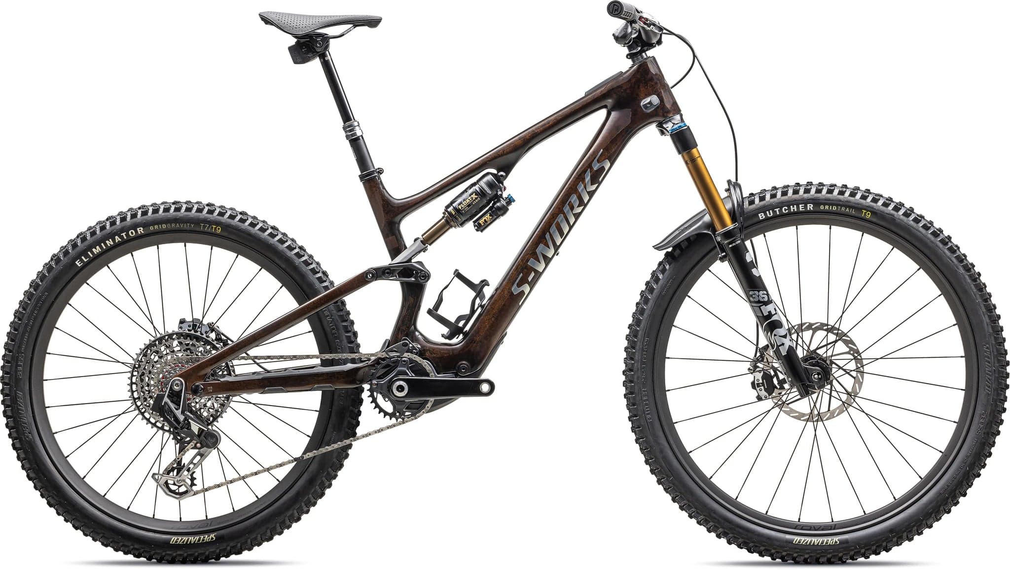 Specialized Levo SL S-Works Brown / Gunmetal / Ashen Grey | inkl. Range Extender | B-Ware | S3