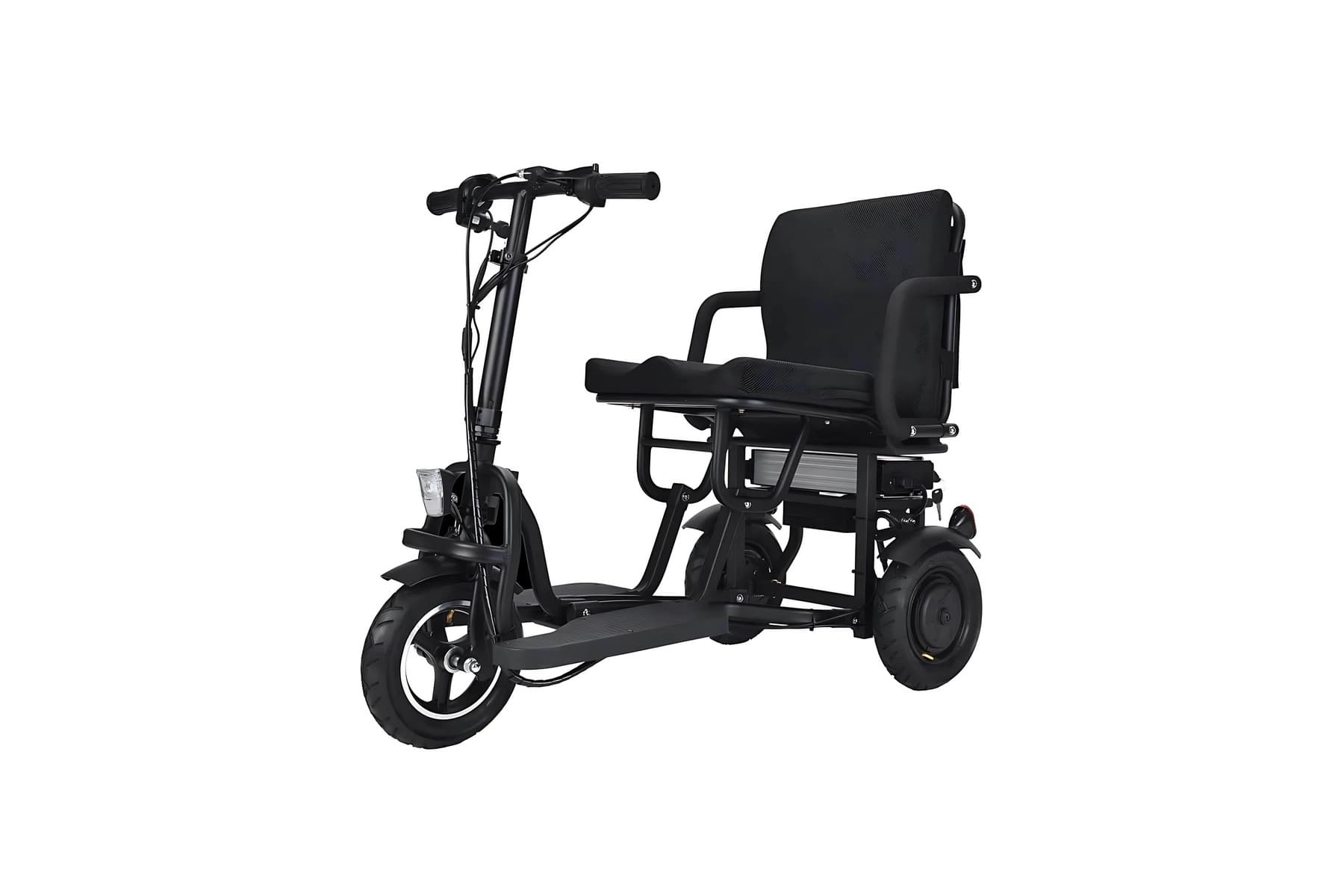 BOLA E-Scooter mit 3 Rädern, stabil, für Menschen mit eingeschränkter Mobilität, mit hohem Lenker