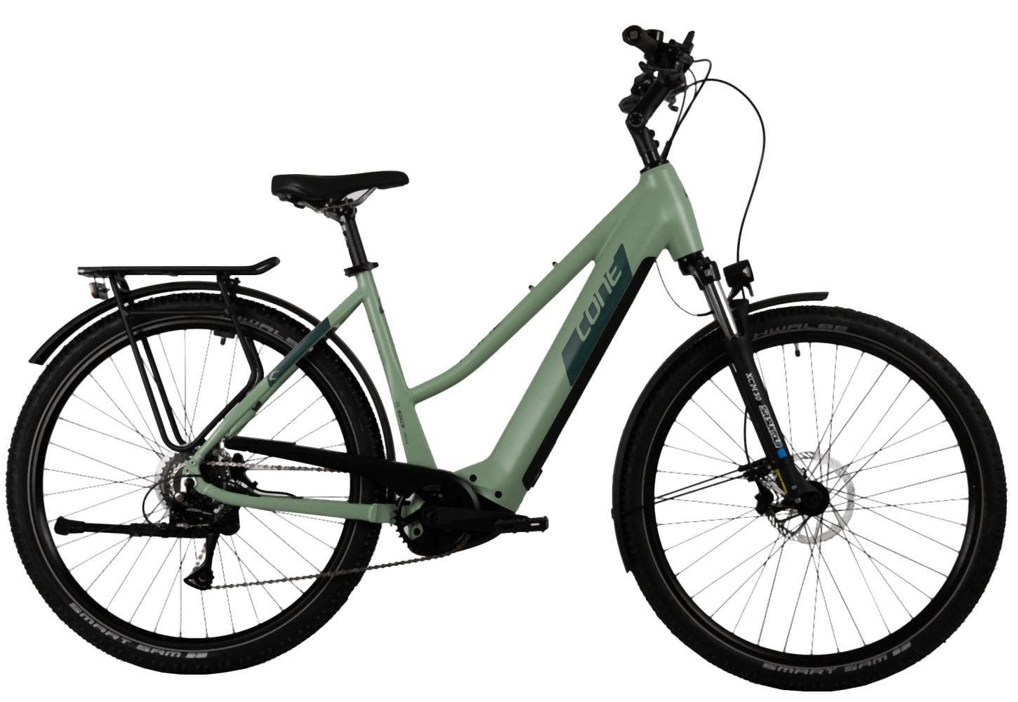 CONE eSUV IN LTD Trapez 625Wh Grün-Schwarz / Grün